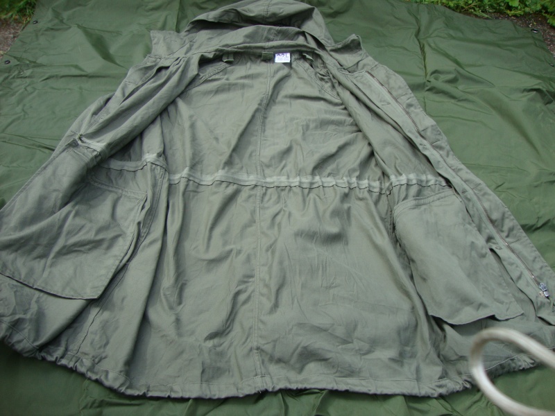 French F1 sateen 300 parka with liner. Dsc06854