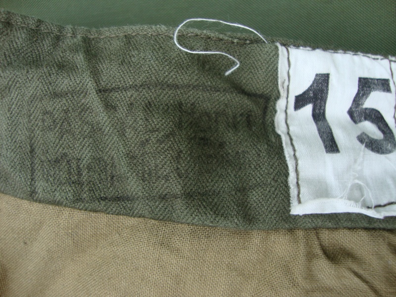  Treillis de combat Mle 47 Trousers. Dsc07029