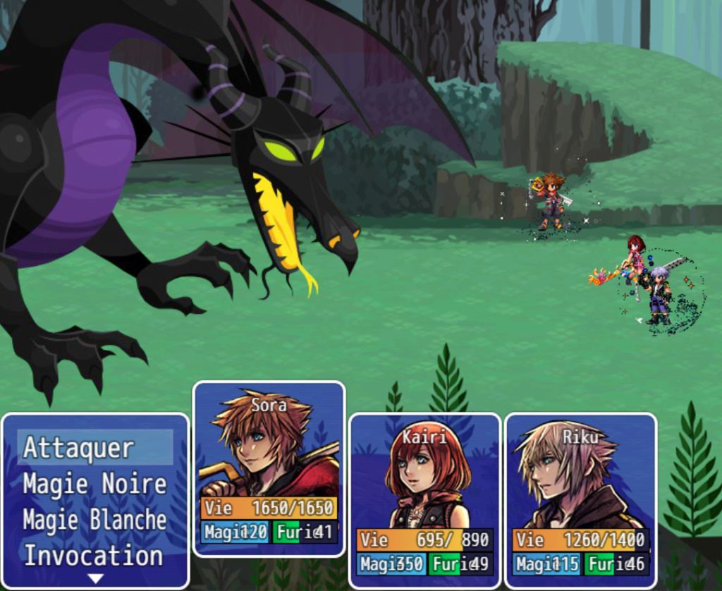 Kingdom Hearts 3 Chara (pixel art) battlers ( rip FF Brave exvius ) Face Image_10