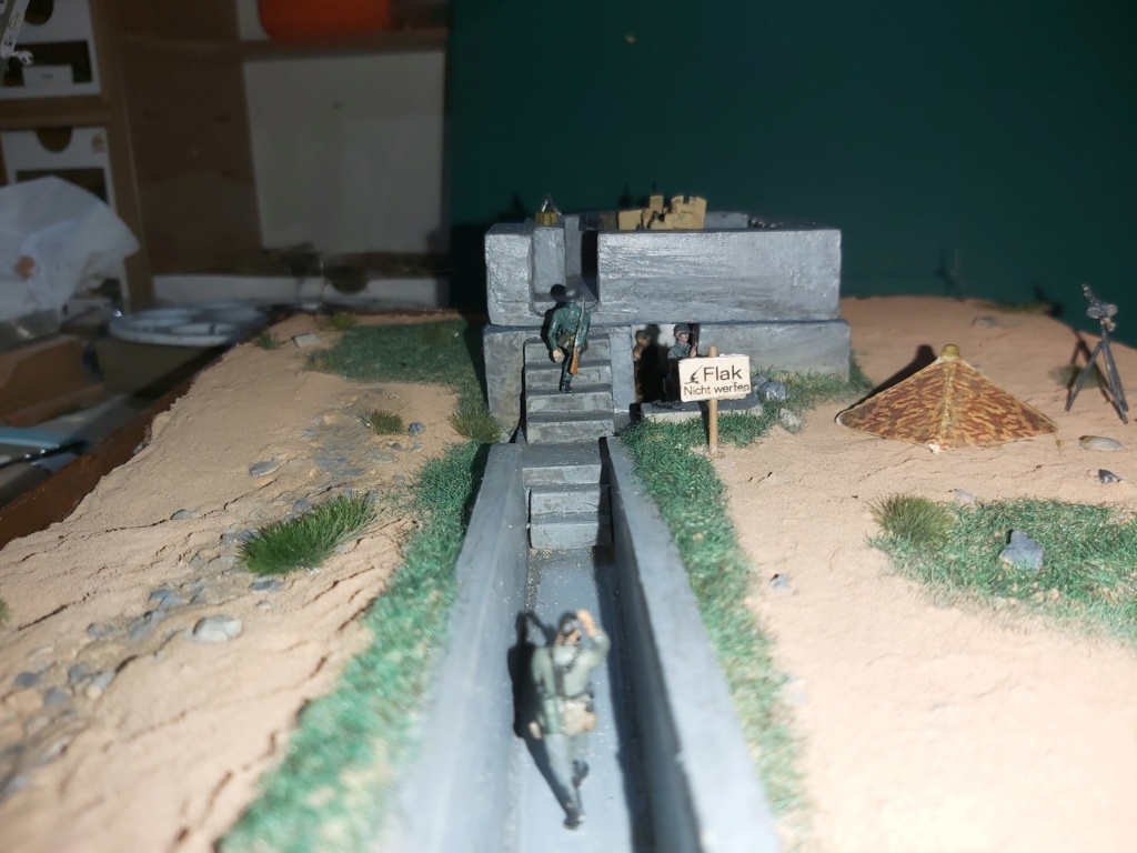 Bunker flak 20mm diorama terminé 20211011