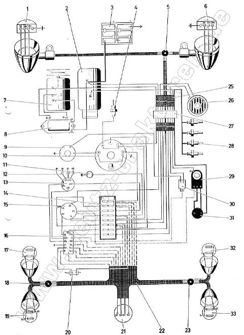 Schéma électrique D50 1963 Schema10
