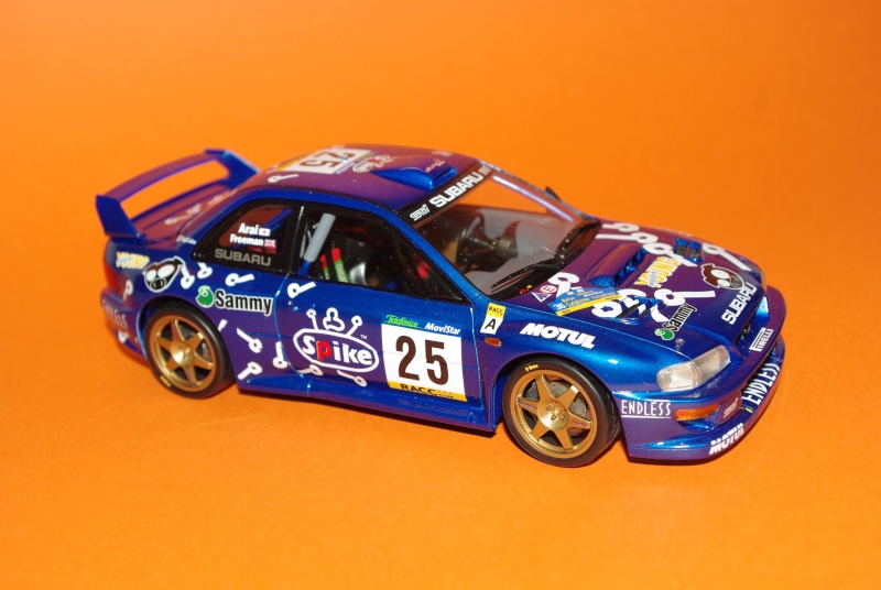 Subaru impréza WRC Arai tamiya 1/24 sortie de boite Imgp9955