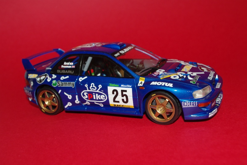 Subaru impréza WRC Arai tamiya 1/24 sortie de boite Imgp9956