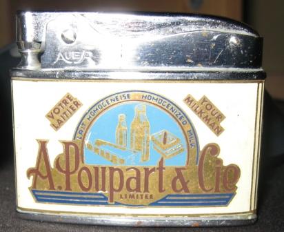 a poupart & cie  briquet de marque auer style zippo  Img_3423