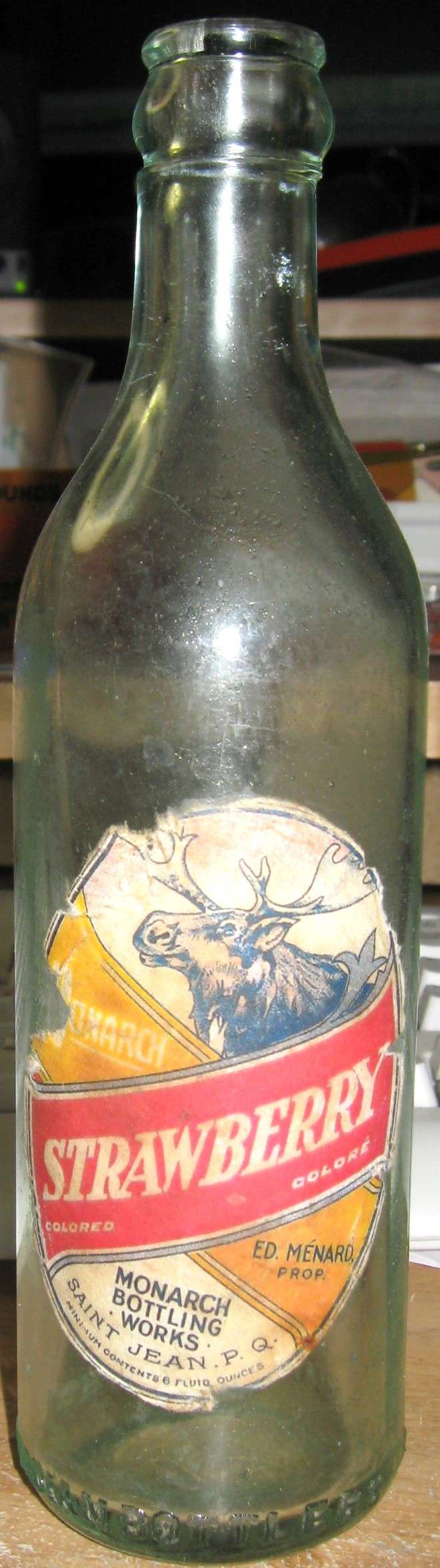 monarch bottling works saint jean ginger ale label Img_3518