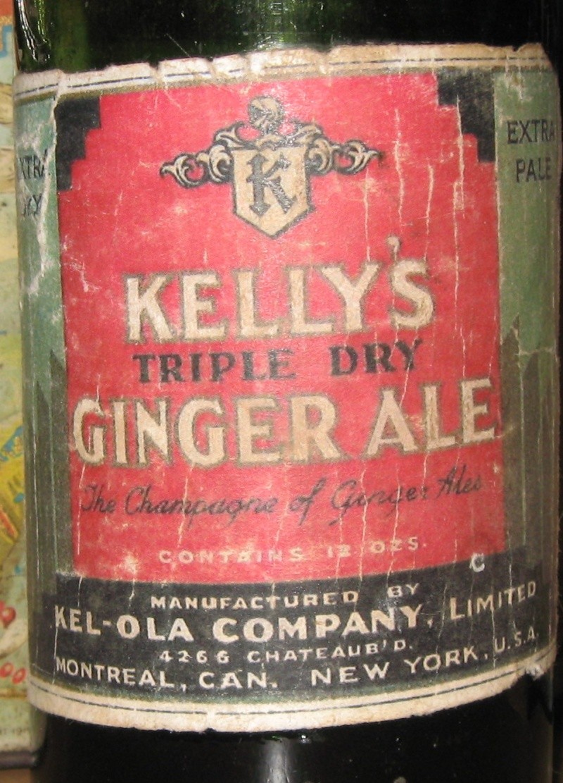 kelly`s triple dry  ginger ale  kel-ola  montreal  Img_3618