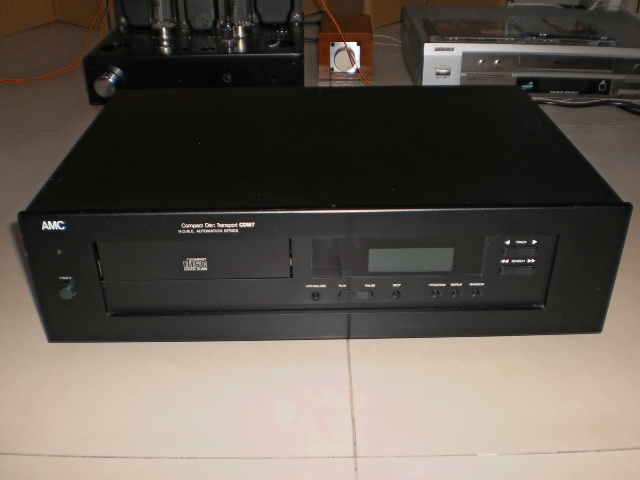 AMC CDM7 tube cd player (sold)