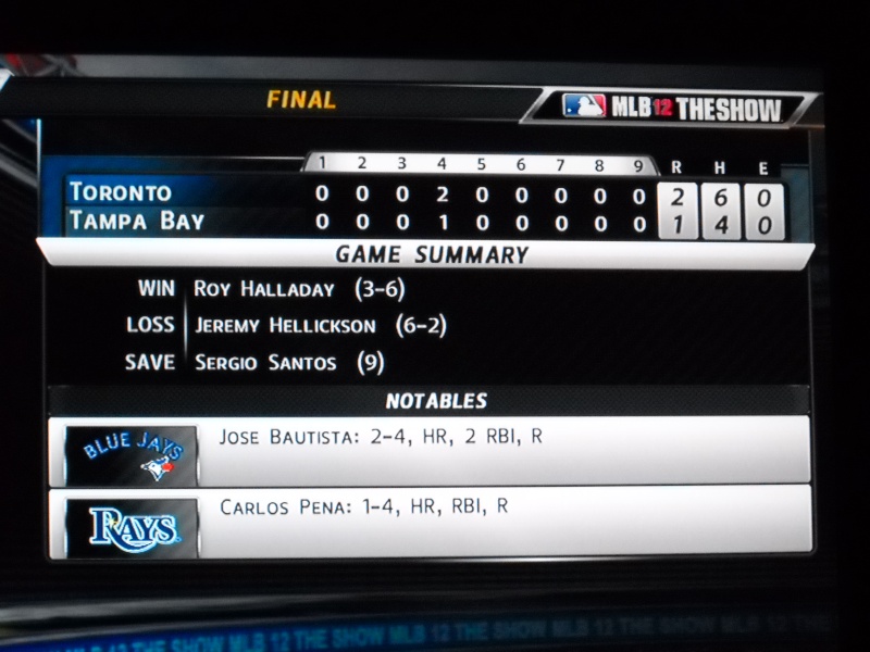 The Toronto Blue Jays Franchise --- MLB 12: The Show Dscn3315