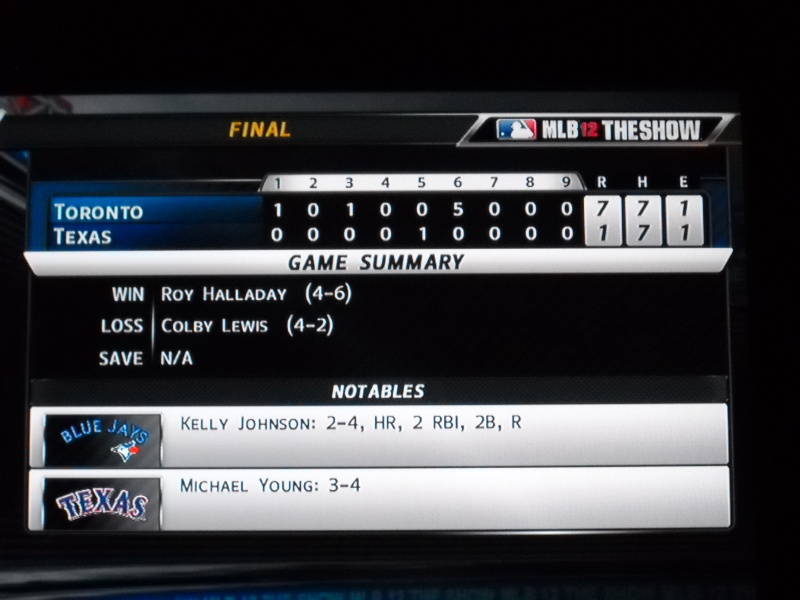 The Toronto Blue Jays Franchise --- MLB 12: The Show Dscn3320