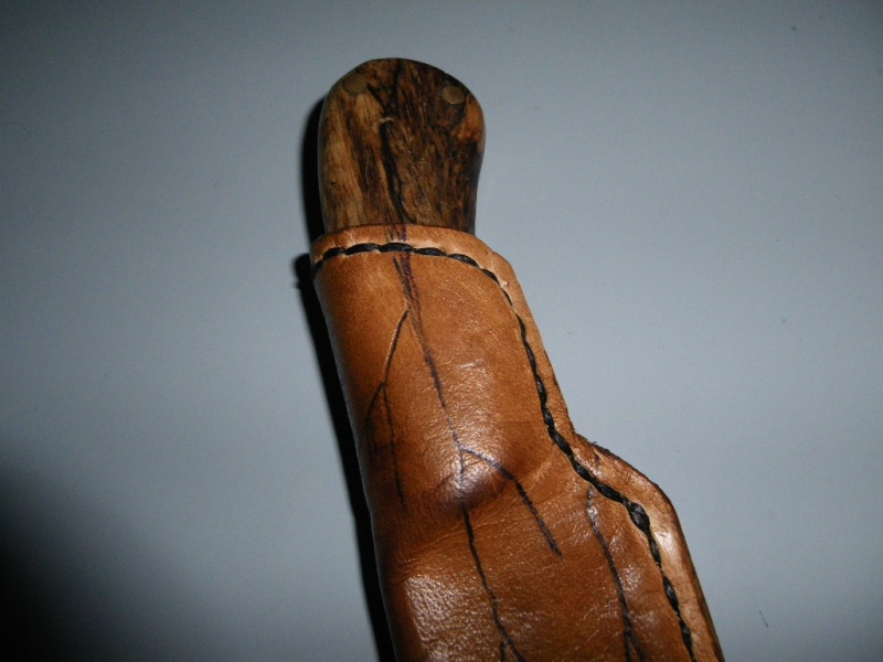 necker avec plaquette en bois de serpent Imgp2921
