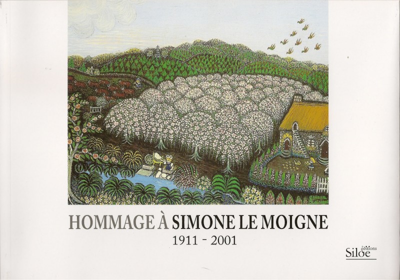 Oeuvre de Simone Lemoigne peintre naïve autodictate à 54 ans à Nantes . Simone10