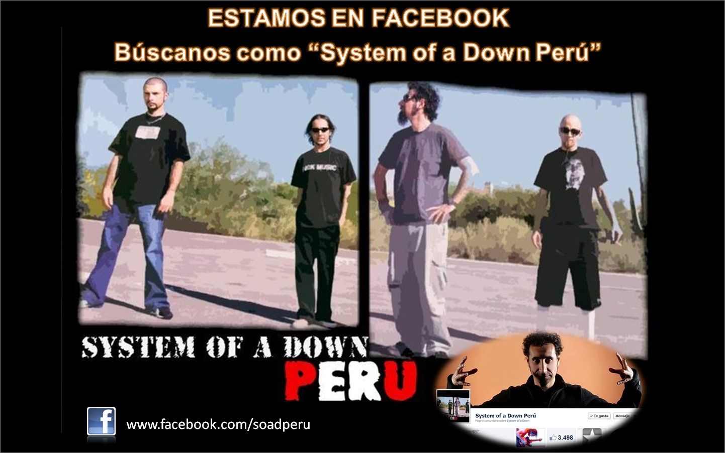 System Of A Down Perú