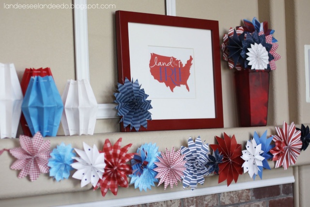 More 4th of July decor 4thjul10