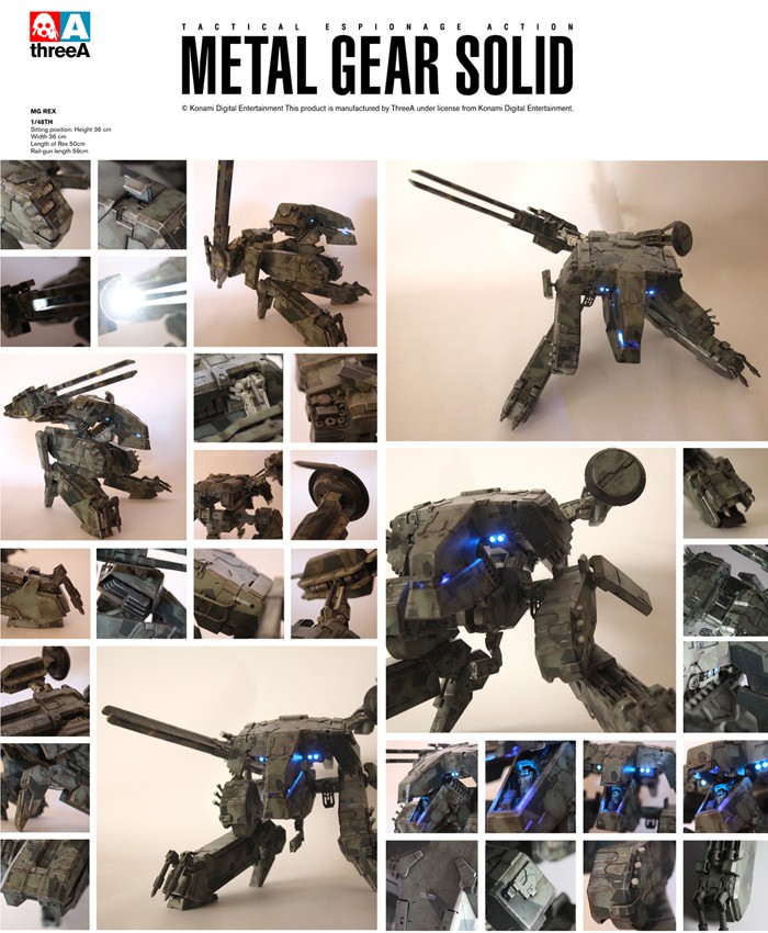 Metal Gear Rex par ThreeA Rexshe11