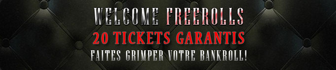 20 TICKETS FREEROLL 500€ OFFERT SUR MYPOK ! 111