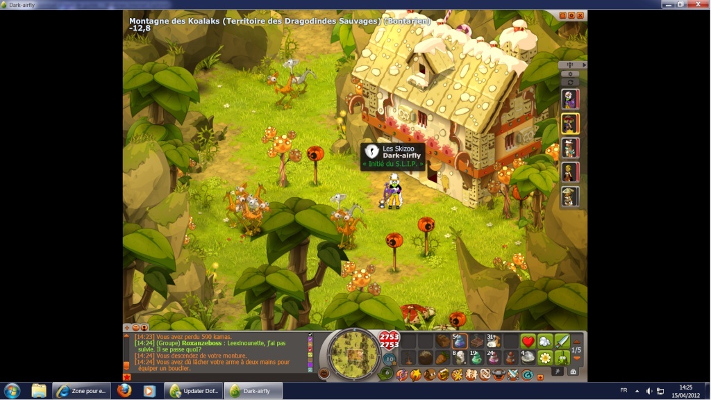 Zone pour eventuel screen de guilde. Maison10