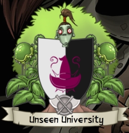 Wappen der Unseen University Unseen10