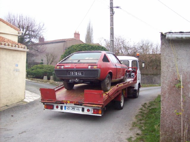  Restauration d'une Renault 17 TL Découvrable de 1973 00081010