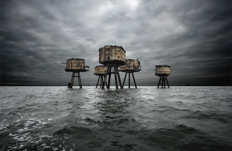 Naval Sea Fort, Les forteresses DCA dans la manche 118