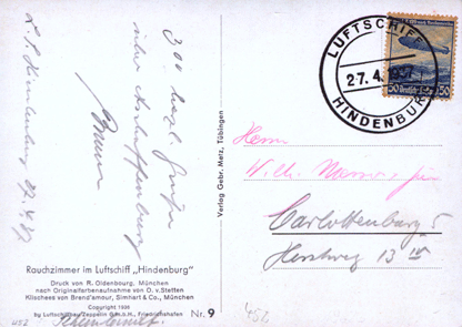 Le Hindenburg LZ 129 1810