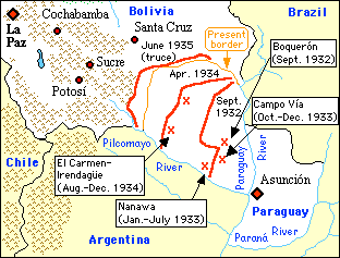 La guerre du Chaco,Bolivie vs Paraguay 2610