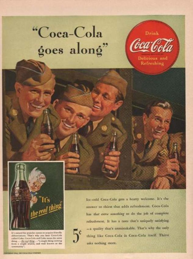 Coca Cola Le boisson de la liberation 316