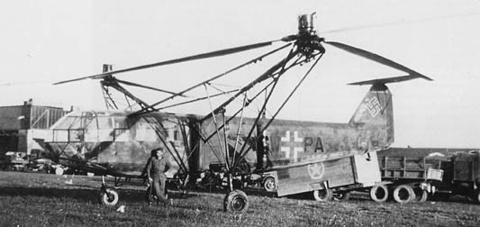 Hélicoptère Focke Wulf Fa 223 Ainrin10