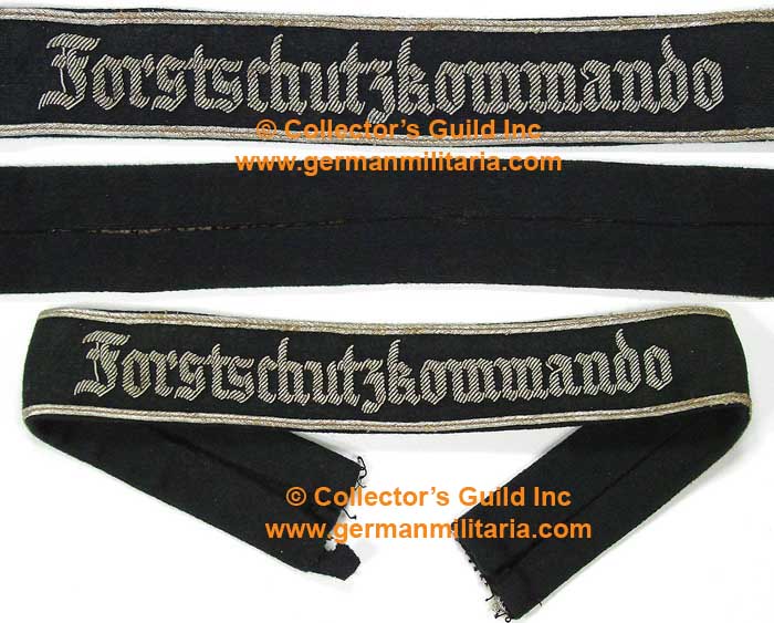 Commando de protection du foret,"Forstschutzkommando" L0175610