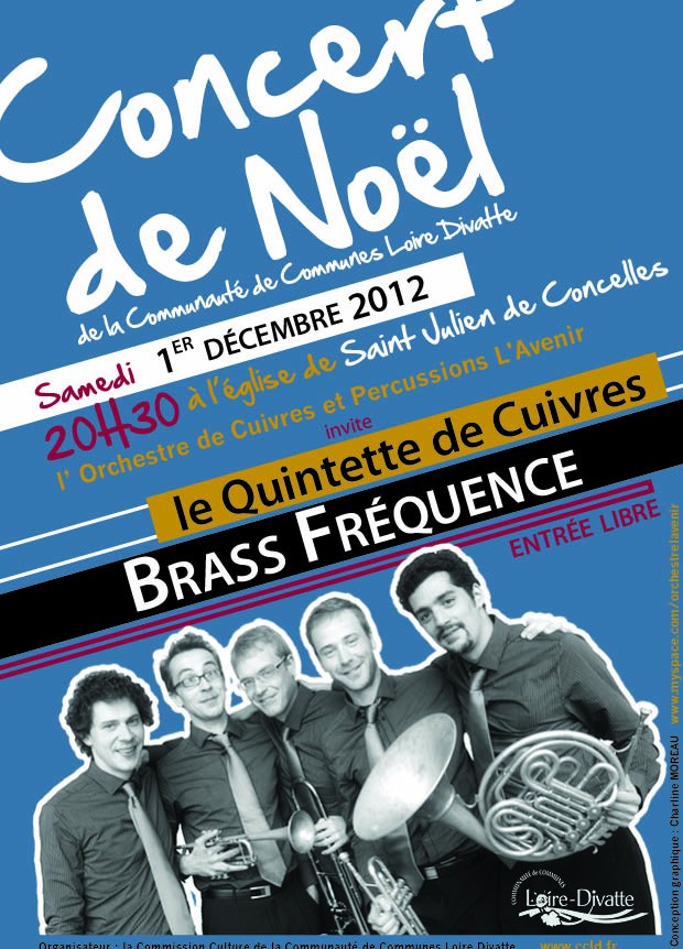 Concert de Noël - L'Orchestre L'Avenir invite le Quintette Brass Fréquence Concer10
