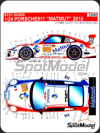 Porsche 911 GT3R Fujimi 1/24 + PE Hobby Design HD02-0166 St27-d10