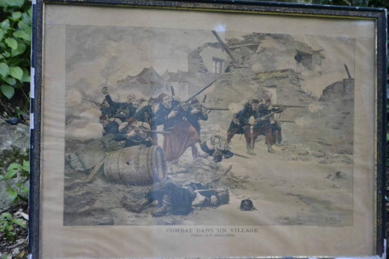 Une scène de combat en 1870 par Paul-Louis Grolleron Combat10