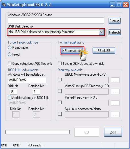 شرح تثبيت الويندوز اكس بي عن طريق فلاش ديسك - Install windows xp from flash disk Xpfrom10