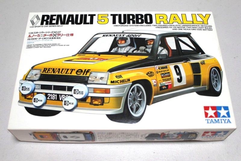 RENAULT  5 turbo Rally  Tamiya10