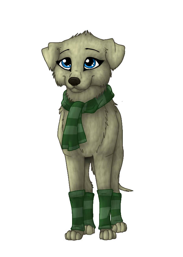 Chienne en hiver Dessin11