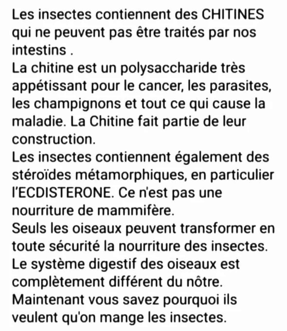Dossier-Choc : Grillons, Chitine et Graphène. Pourquoi veulent-ils nous nourrir d'insectes ? 16746310