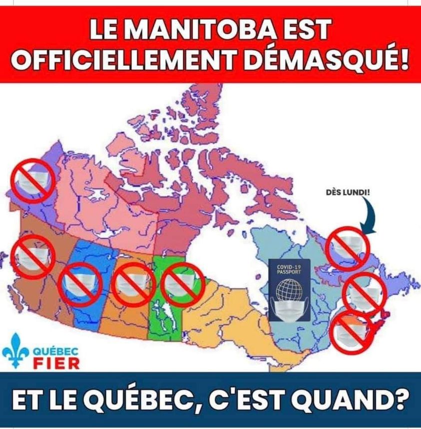 Le Québec devient la première province canadienne à imposer le Passeport Vaccinal ! 23308010