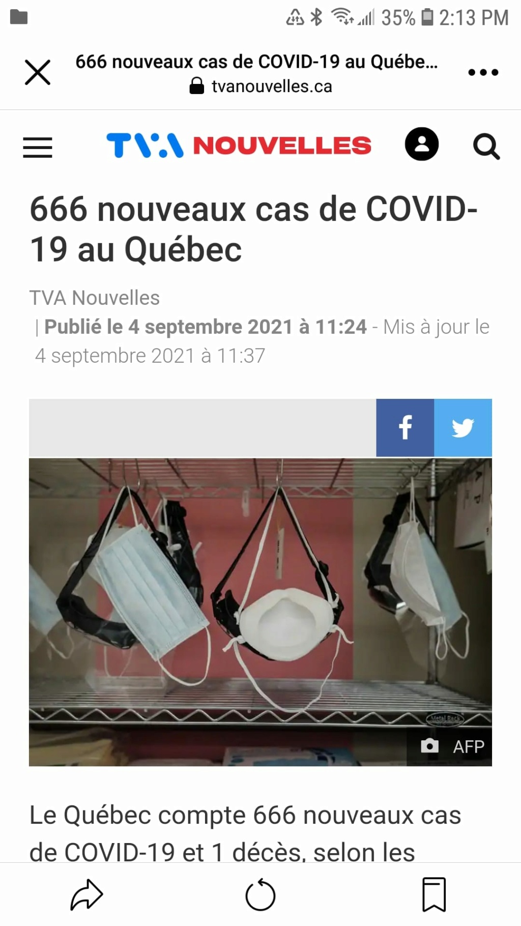 1er septembre 2021 - Le Québec entre officiellement en Dictature avec l'obligation du Pass Sanitaire 24054510