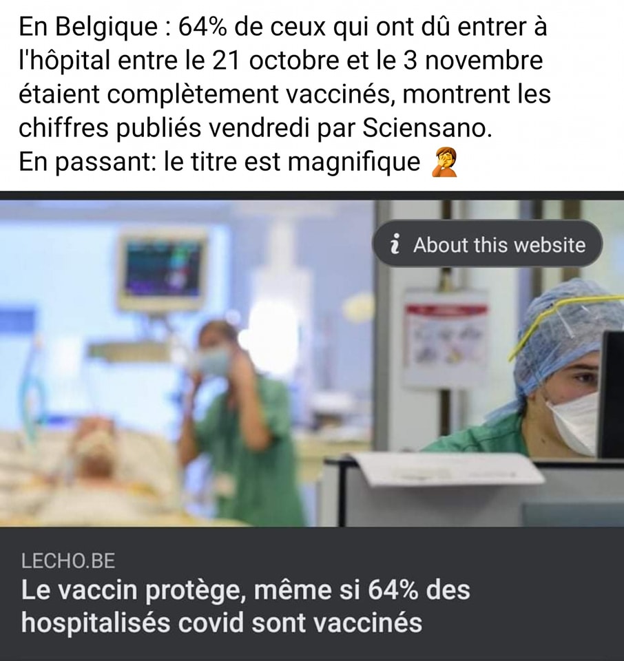 COVID-19 : La Pandémie des Vaccinés ! 25720111