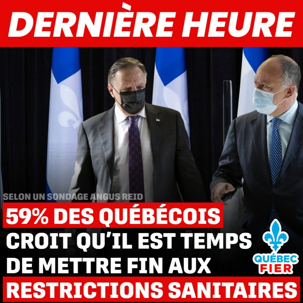 Le Québec s'engage vers la Dictature Sanitaire - Chasse aux non-Vaxx et Vaccination obligatoire ! - Page 6 27290910