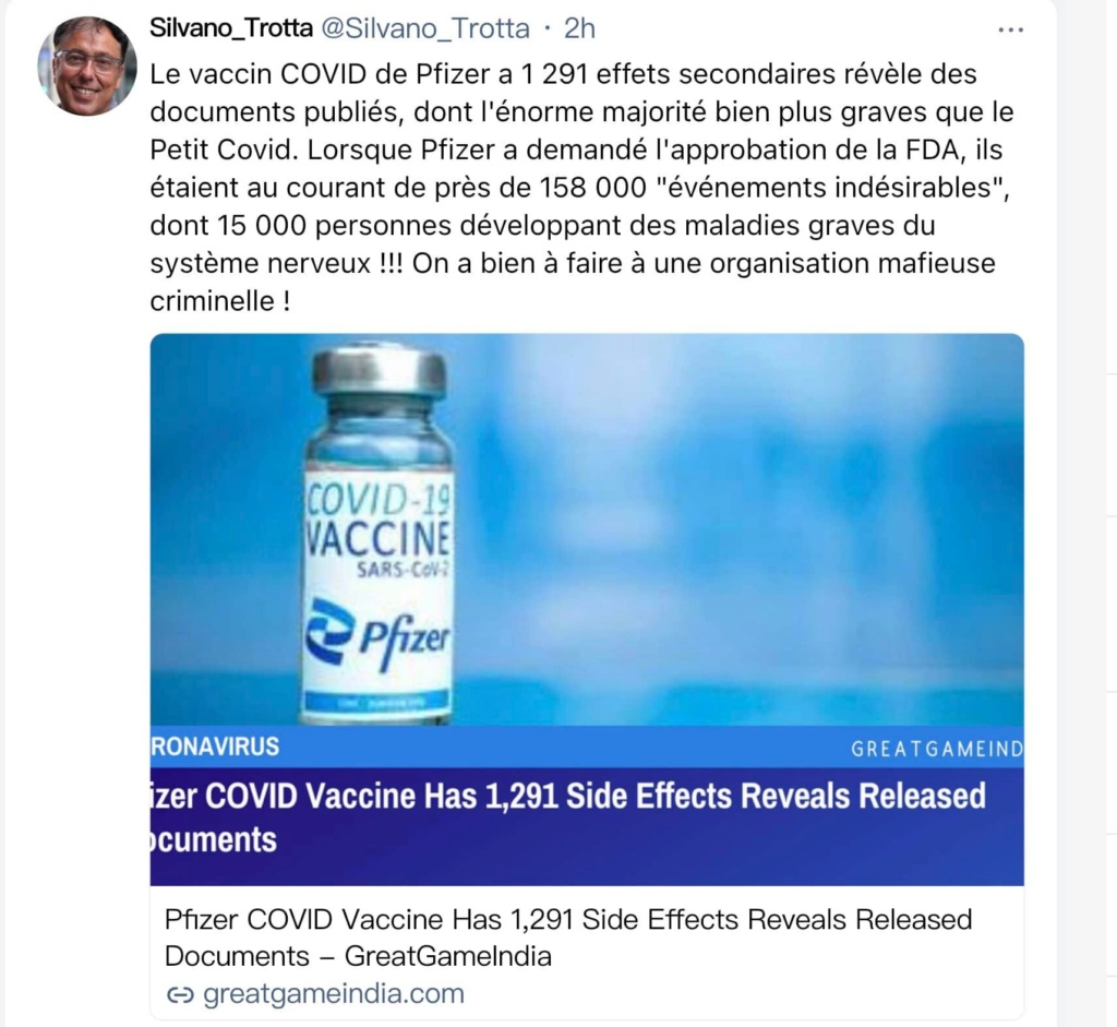 LES VACCINS COVID - Des millions d'effets secondaires - Page 4 27530110