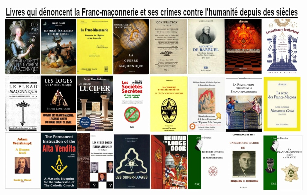 Livres qui dénoncent la Franc-Maçonnerie ! 27973911