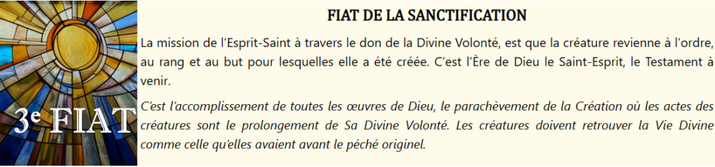 "Je veux donner le Troisième Fiat à vous tous" - Message de Saint Michel Archange à Lorena - 1er avr Captu781