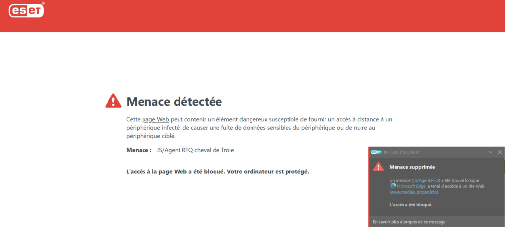 Mon anti-virus ne me permet plus d'aller sur le site "Medias-Presse.Info" - Et vous ? Captu829