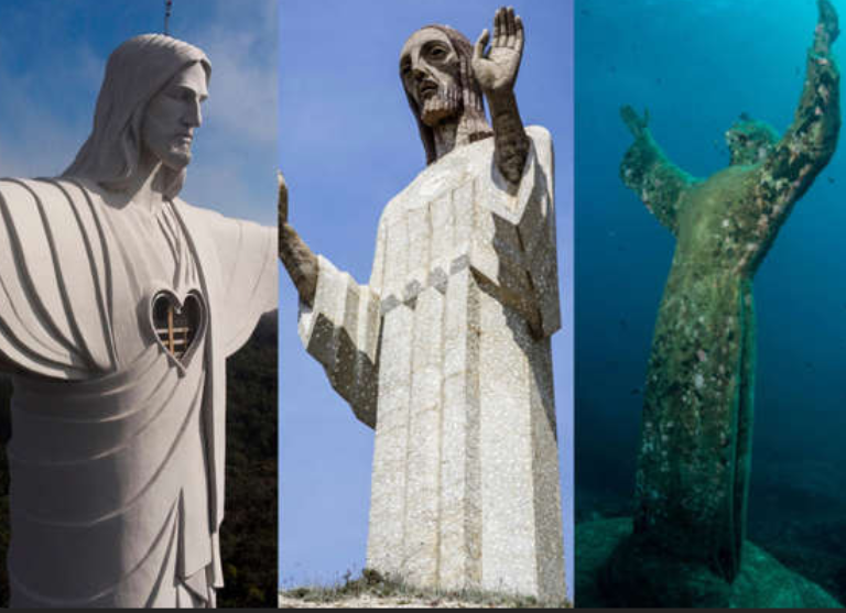DIAPORAMA : Les Statues du Christ autour du monde ! Captu876