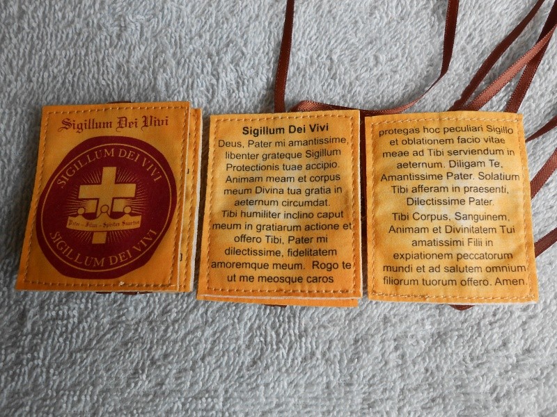 Où commander le Livre de la Vérité, la Croisade de Prière, la Médaille du Salut et le Scapulaire du Dscn0711
