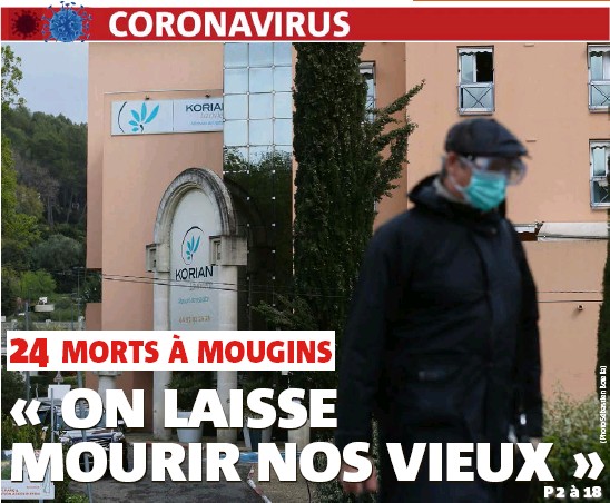 CORONAVIRUS : En France, c'est maintenant l'euthanasie des vieux ! Getima10