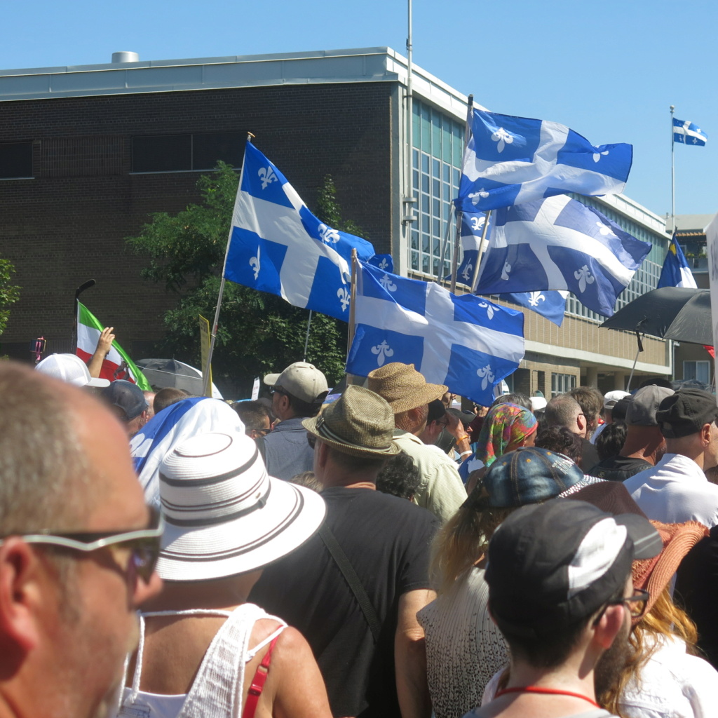 Manifestation devant le Quartier Général de la Sûreté du Québec - Le Peuple se réveille enfin ! Img_2912