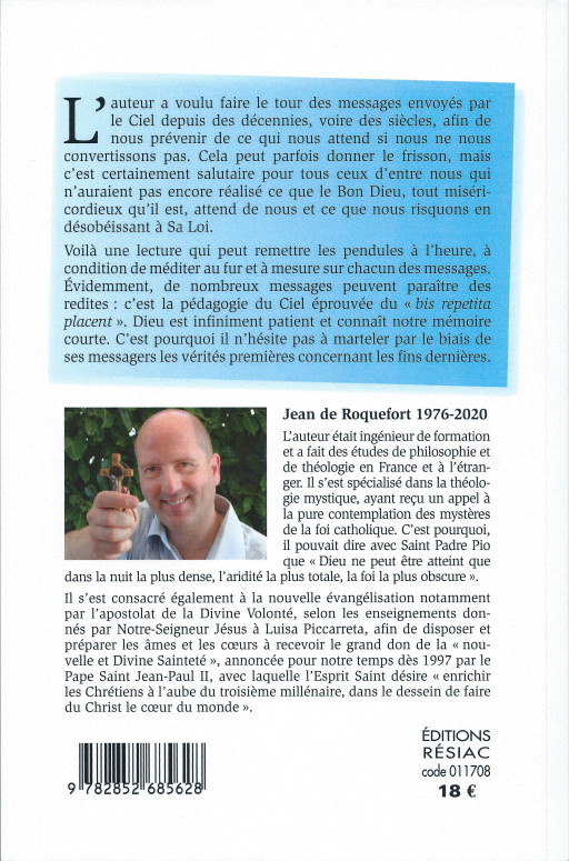 Livre de Jean de Roquefort - La Seconde Venue du Seigneur et la Mission de la France ! Livre_11