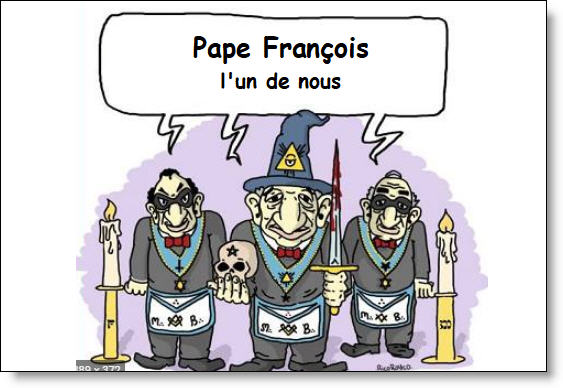Convergence entre la notion de Fraternité du Pape François et celle de la Franc-Maçonnerie ! Mazon10