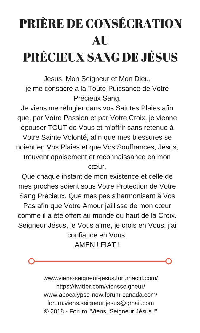 PRIÈRE DE PROTECTION avec le Précieux Sang de Jésus et le Psaume 91 contre la peste et les virus ! Prizir14